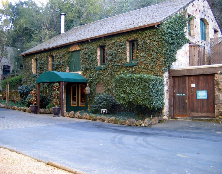 Outside of the historic Buena Vista Winery