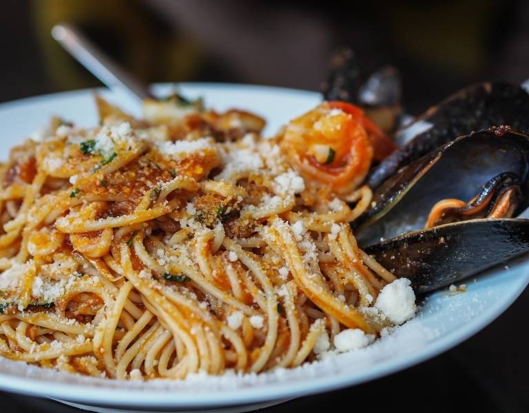 Photo of spaghetti at Italian restaurants in Sonoma