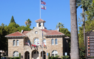 view of the sonoma plaza in sonoma ca